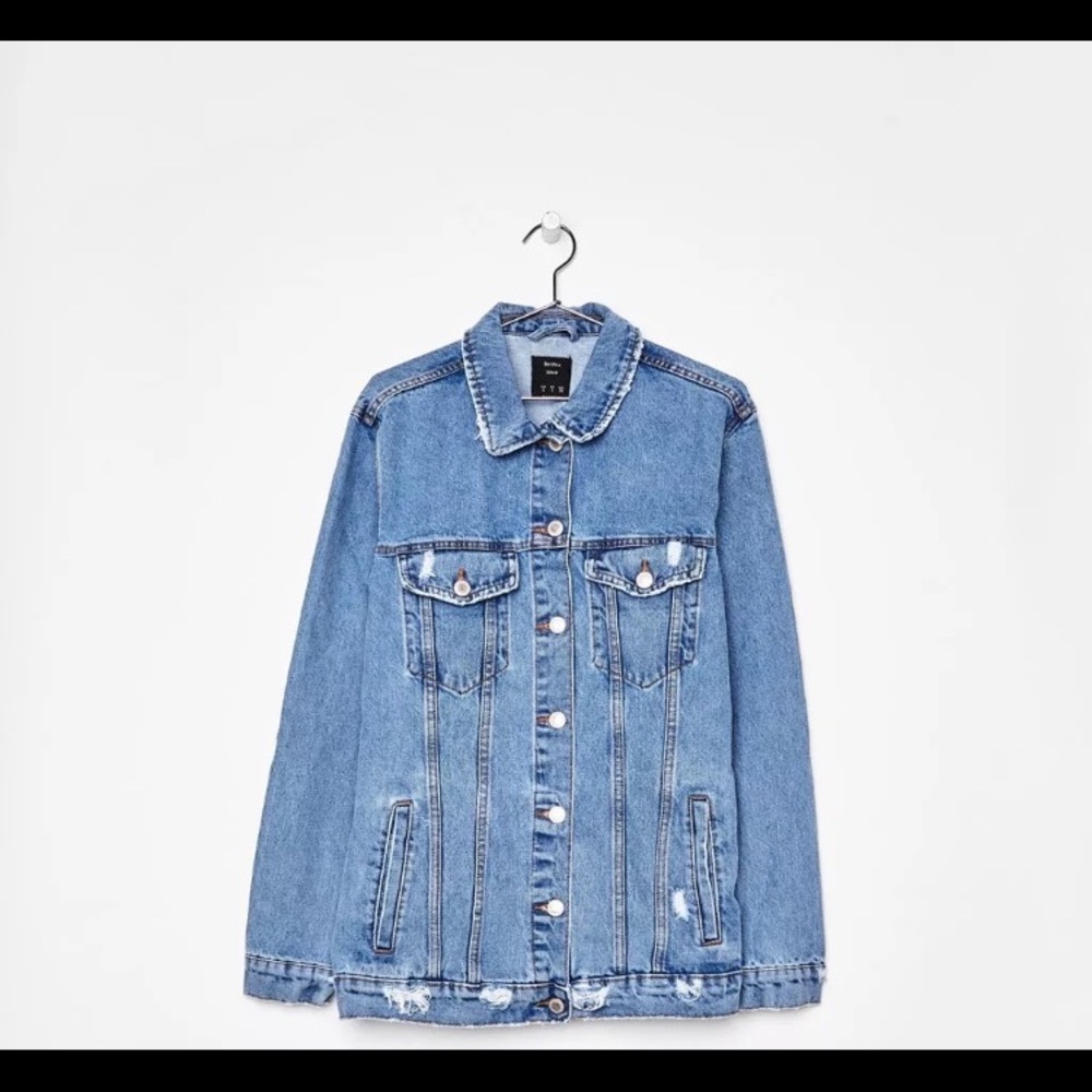 Oversized Denim jeans jacket size M